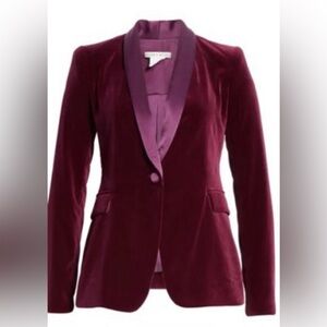 Alice and Olivia Velvet Blazer size 8